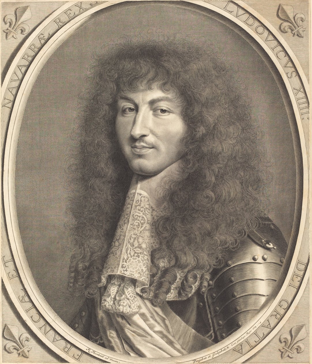 Lajos XIV alkotó: Robert Nanteuil