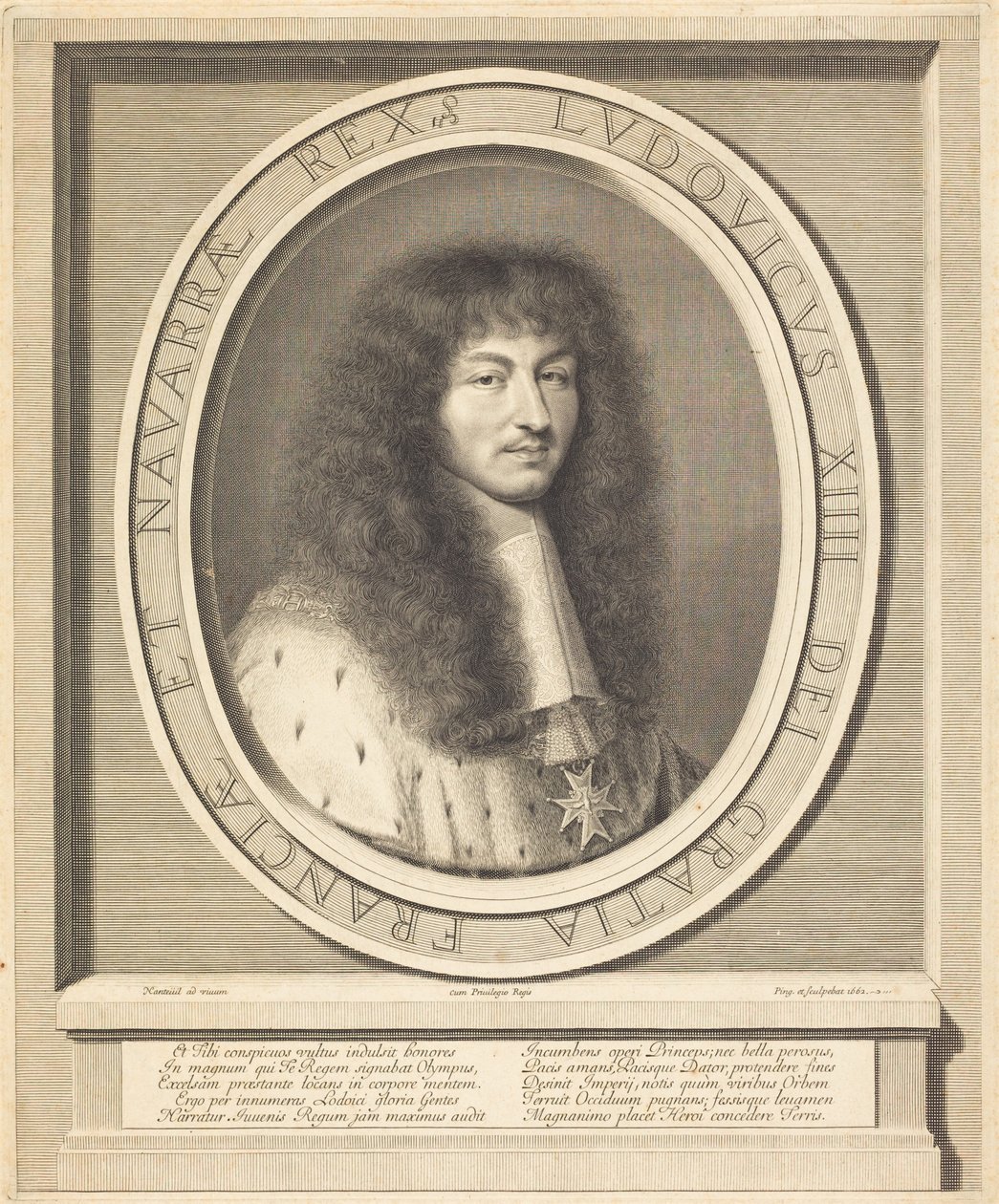 XIV. Lajos alkotó: Robert Nanteuil