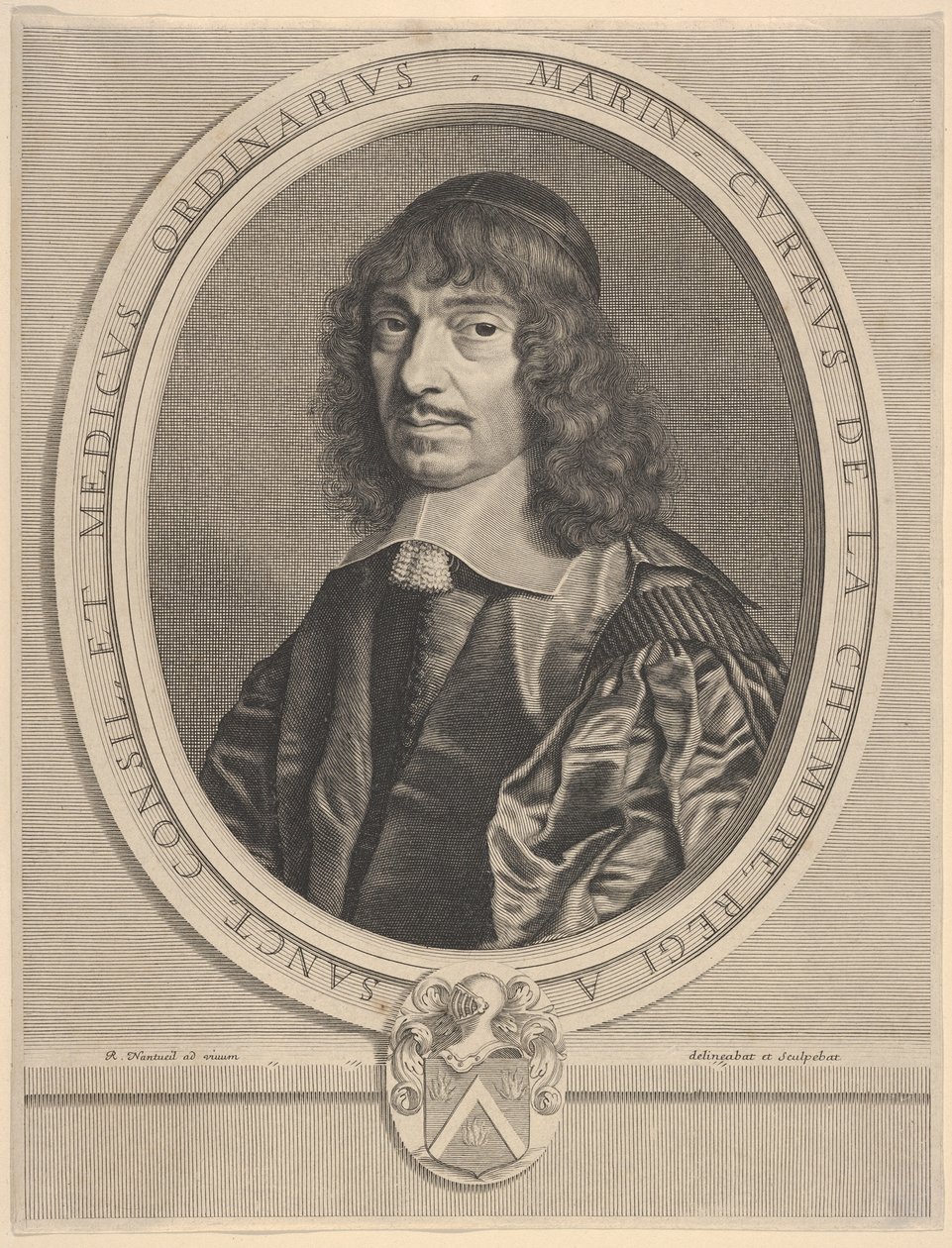 Marin Cureau de La Chambre, kb. 1656. alkotó: Robert Nanteuil
