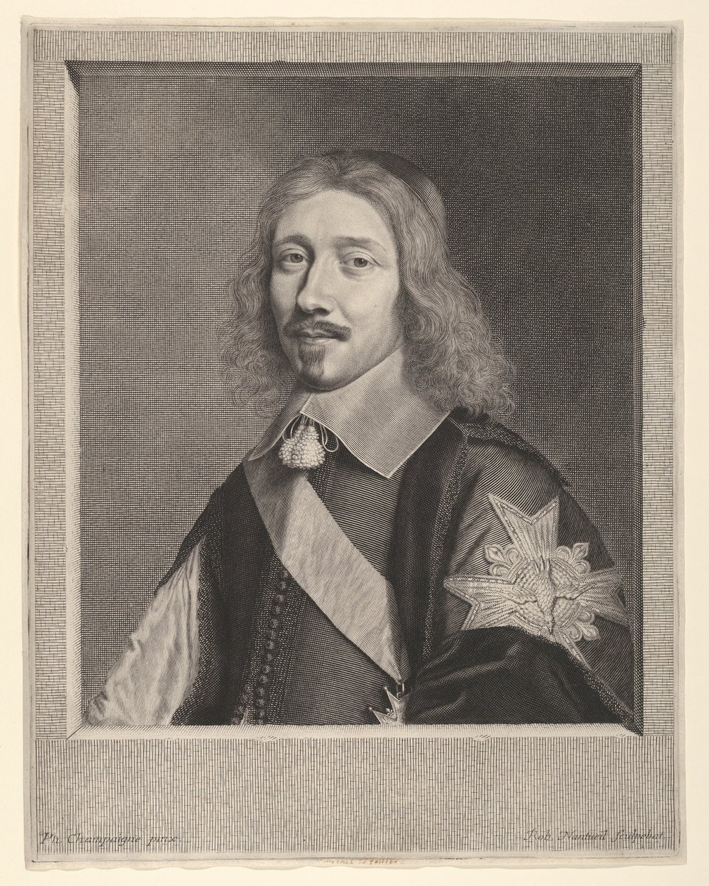 Michel IV Le Tellier A kancellár, 1653. alkotó: Robert Nanteuil