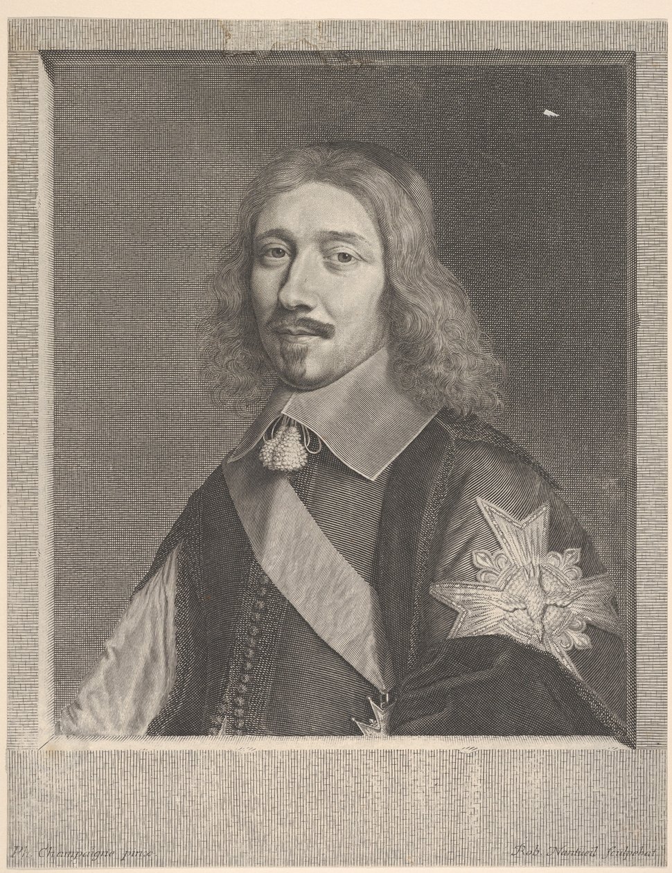 Michel IV Le Tellier A kancellár, 1653. alkotó: Robert Nanteuil