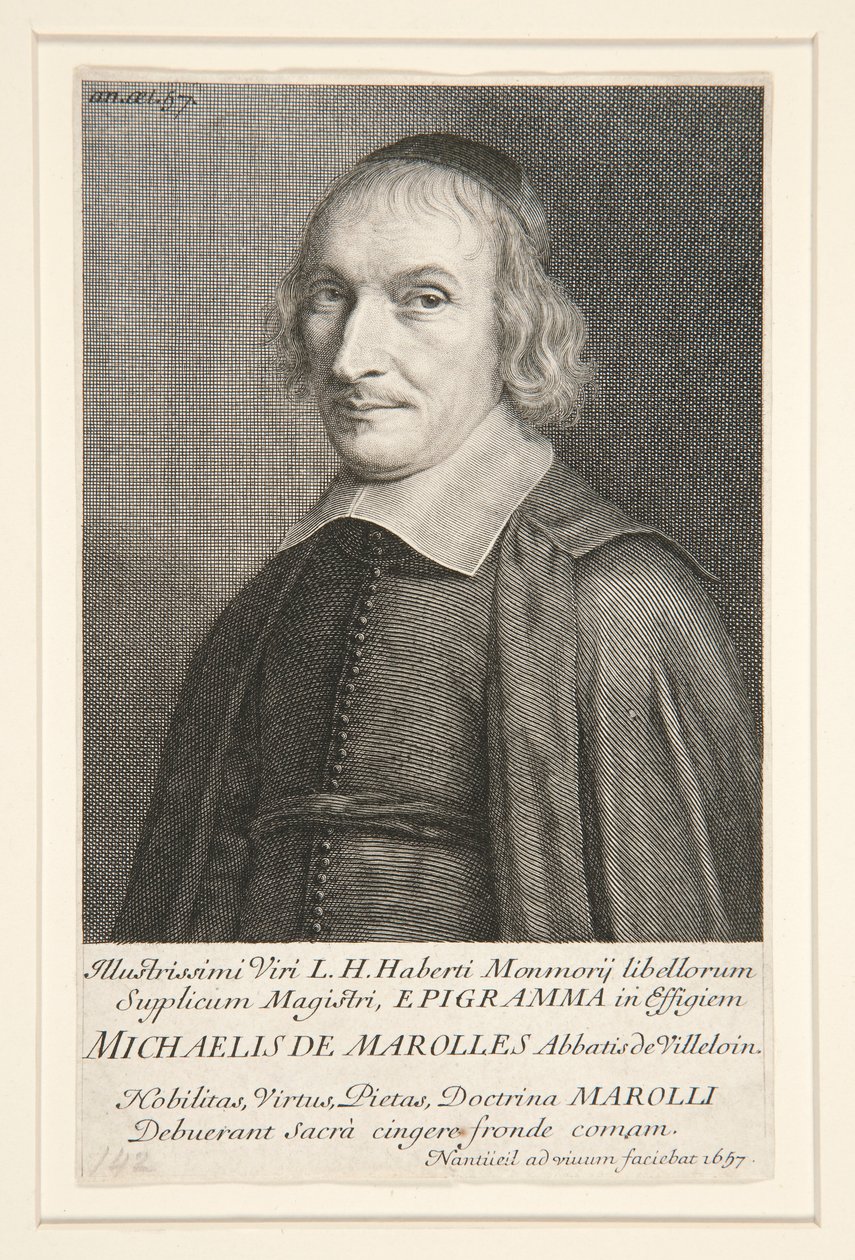 Marollesi Mihály (1600-1681) alkotó: Robert Nanteuil