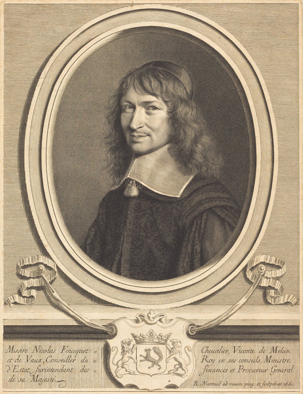 Nicolas Fouquet alkotó: Robert Nanteuil