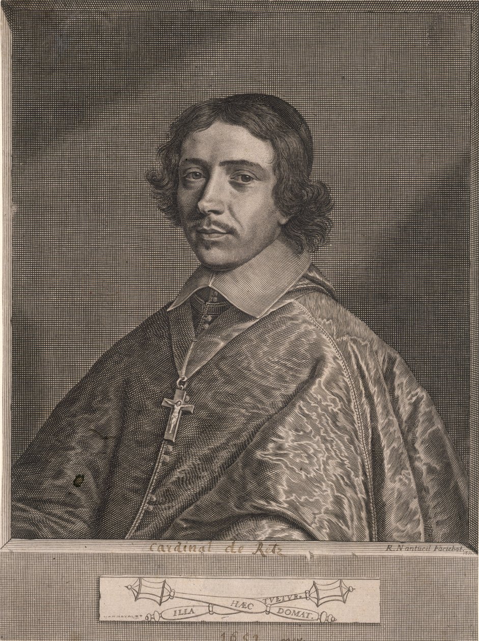 Paul de Gondy, Retz bíboros. alkotó: Robert Nanteuil