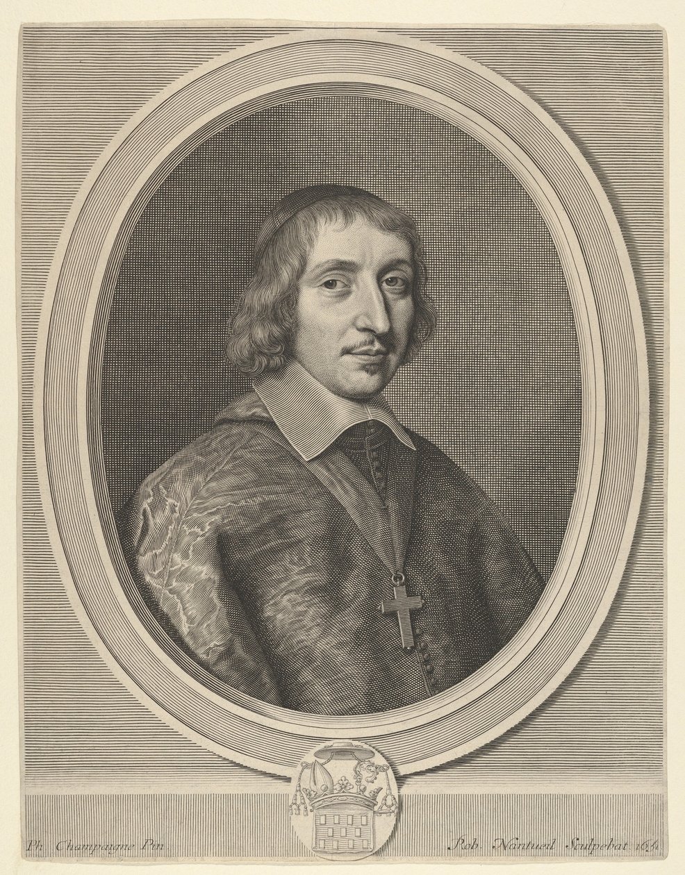 Philibert-Emmanuel de Beaumanoir de Lavardin, 1651. alkotó: Robert Nanteuil