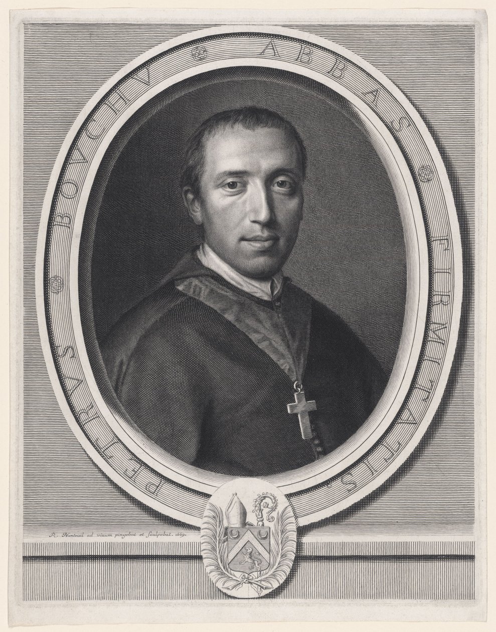 Pierre Bouchu, La Ferté, majd Clairvaux apátja alkotó: Robert Nanteuil