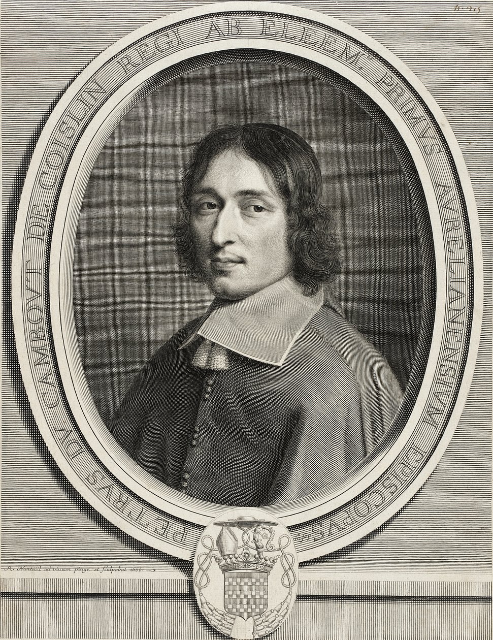 Pierre de Cambout, de Coislin bíboros alkotó: Robert Nanteuil