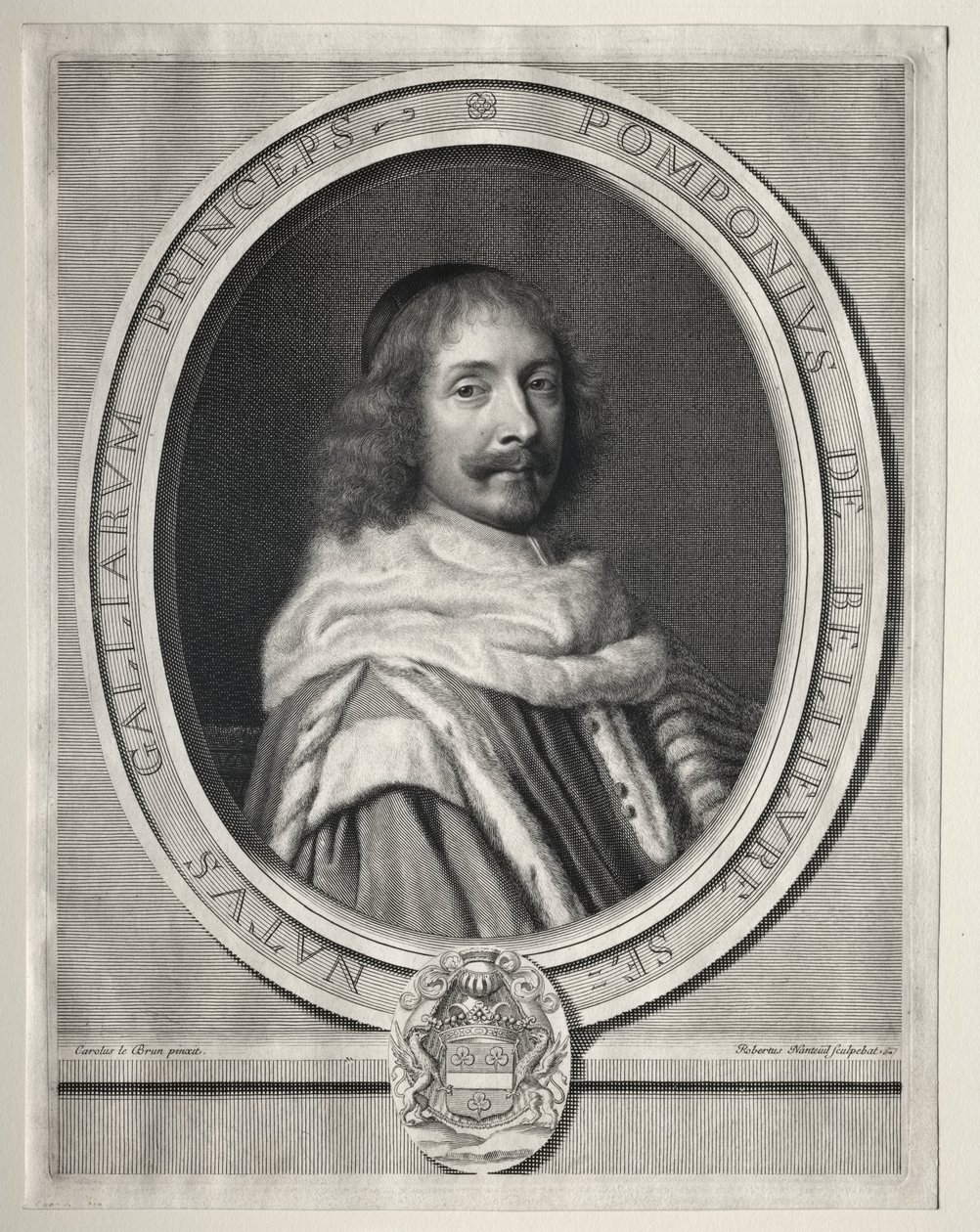 Bellievre-i Pomponne II alkotó: Robert Nanteuil