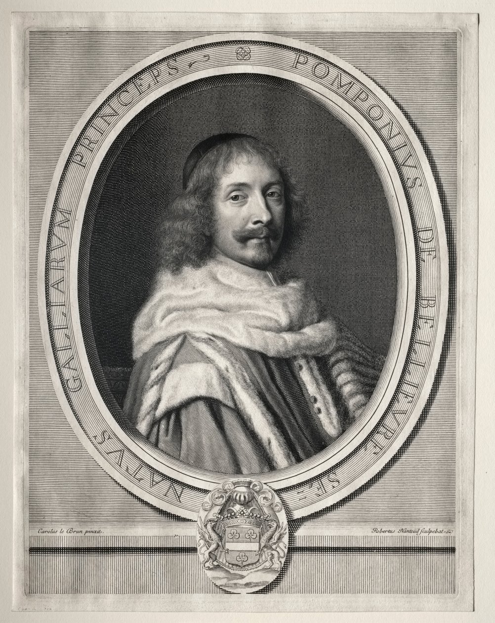 Bellievre-i Pomponne II alkotó: Robert Nanteuil