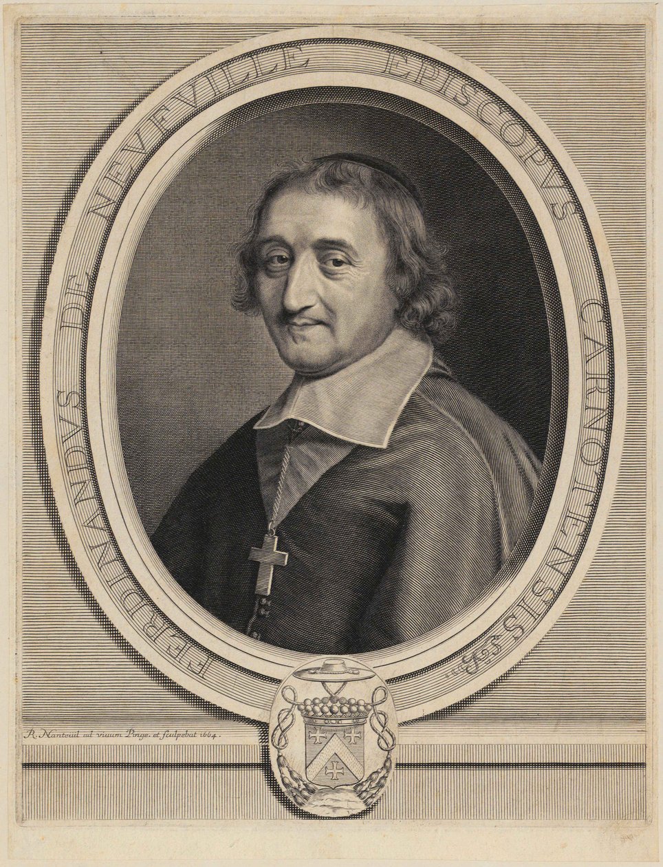 Ferdinand de Neufville de Villeroy portréja alkotó: Robert Nanteuil