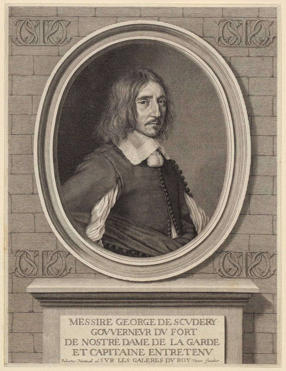George de Scudéry portréja alkotó: Robert Nanteuil