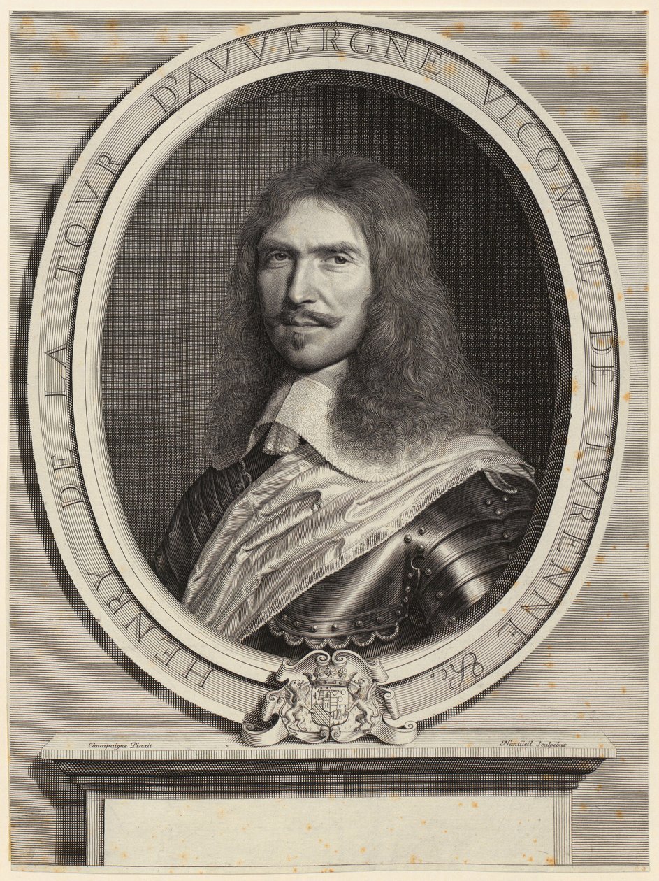 Henri II. de La Tour d’Auvergne, Turenne vikomtjának portréja alkotó: Robert Nanteuil
