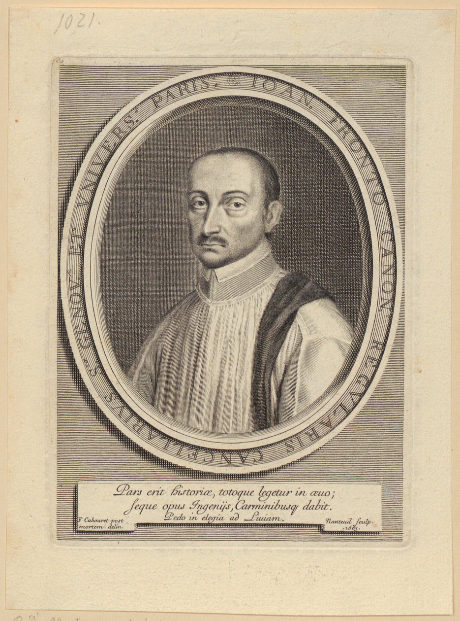 Jean Fronteau portréja alkotó: Robert Nanteuil