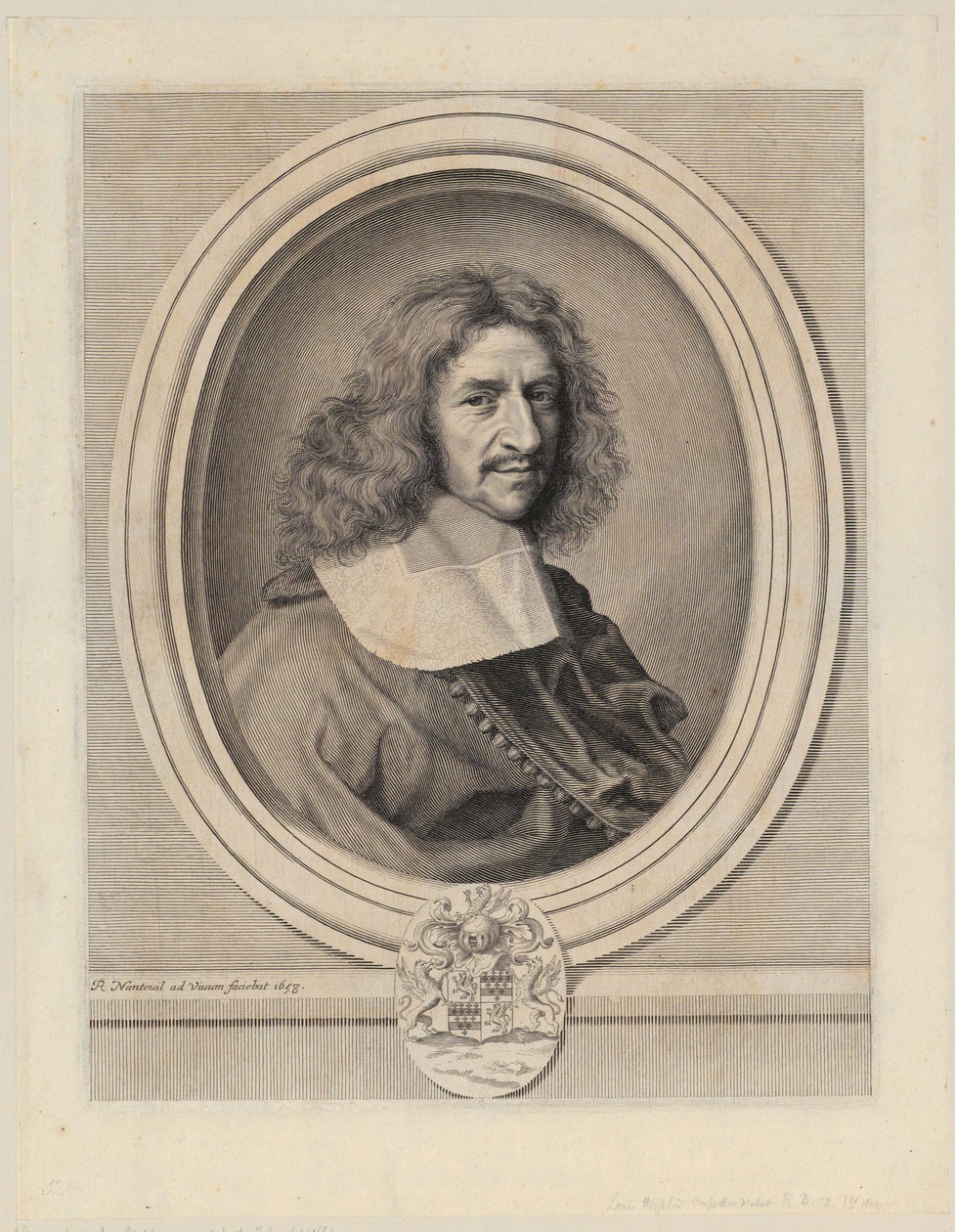 Louis Hesselin portréja alkotó: Robert Nanteuil