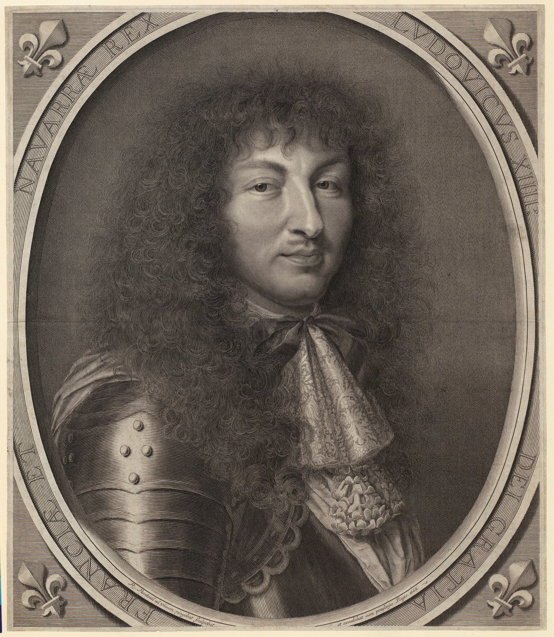 XIV. Lajos portréja alkotó: Robert Nanteuil