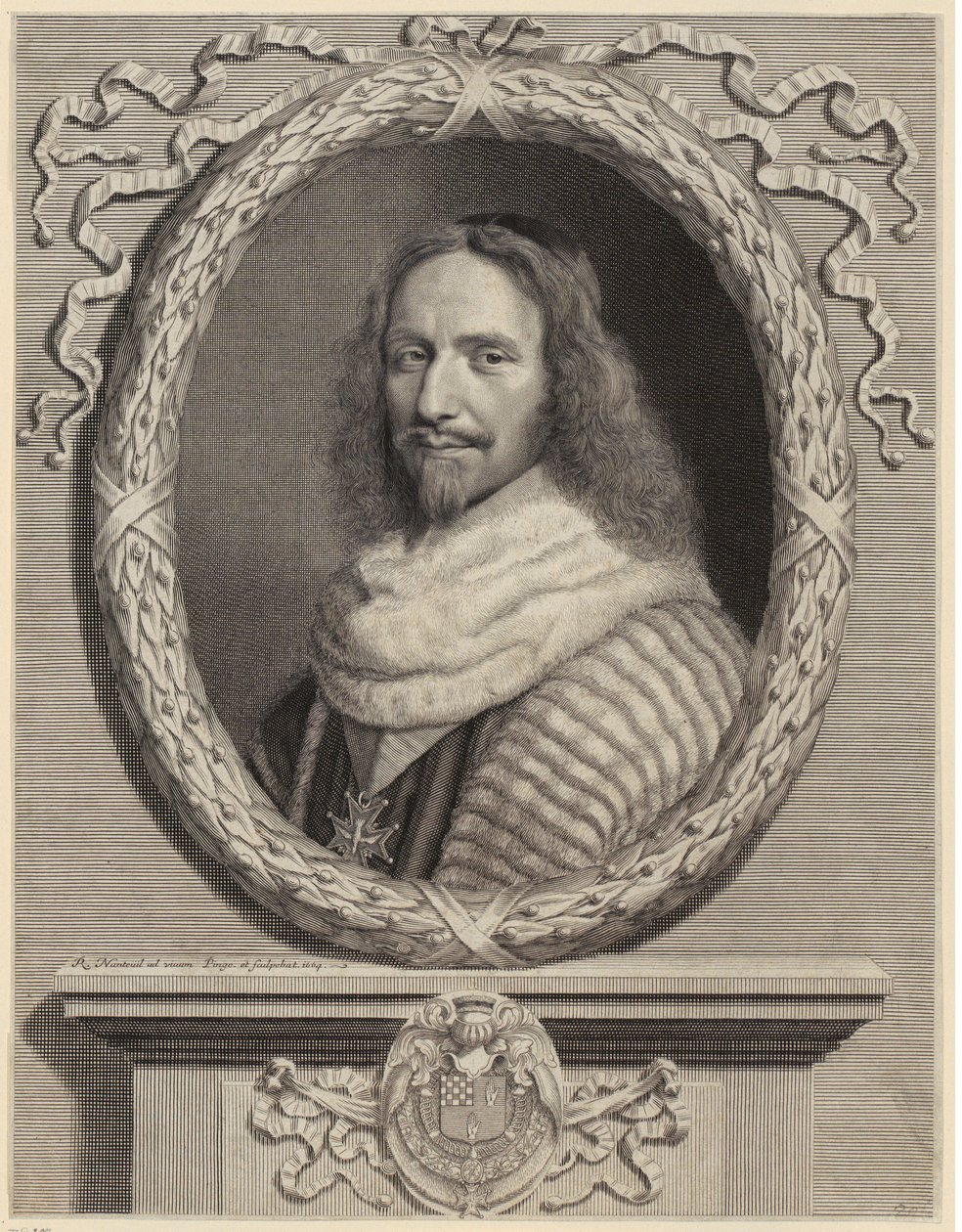 Nicolas Potier de Novion portréja alkotó: Robert Nanteuil