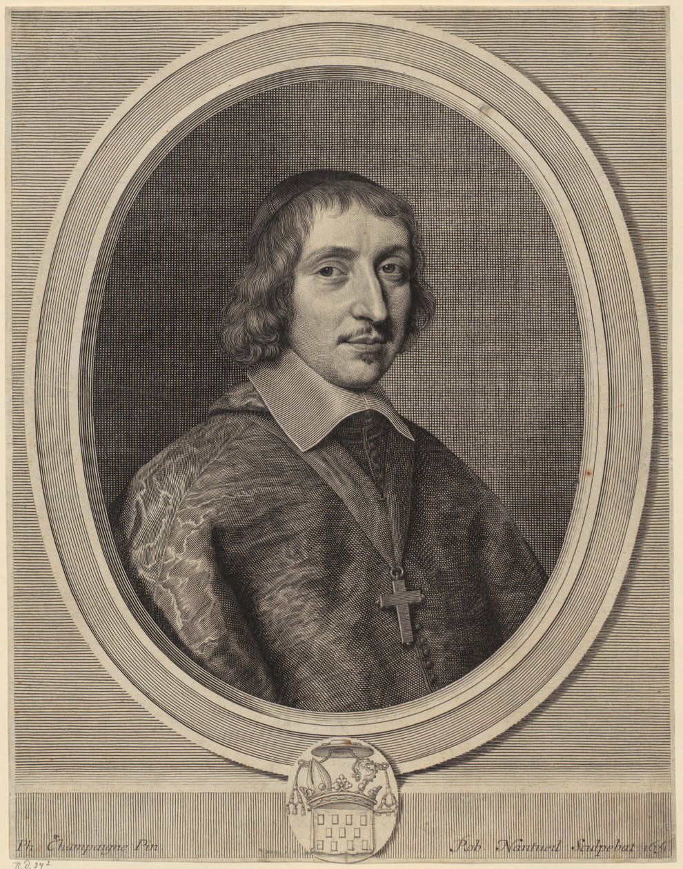 Philibert-Emmanuel de Beaumanoir de Lavardin portréja alkotó: Robert Nanteuil