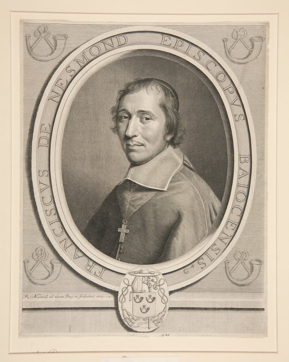 François-Théodore de Nesmond elnök portréja? Mortier au Parlement de Paris (a párizsi parlament főbírója) alkotó: Robert Nanteuil