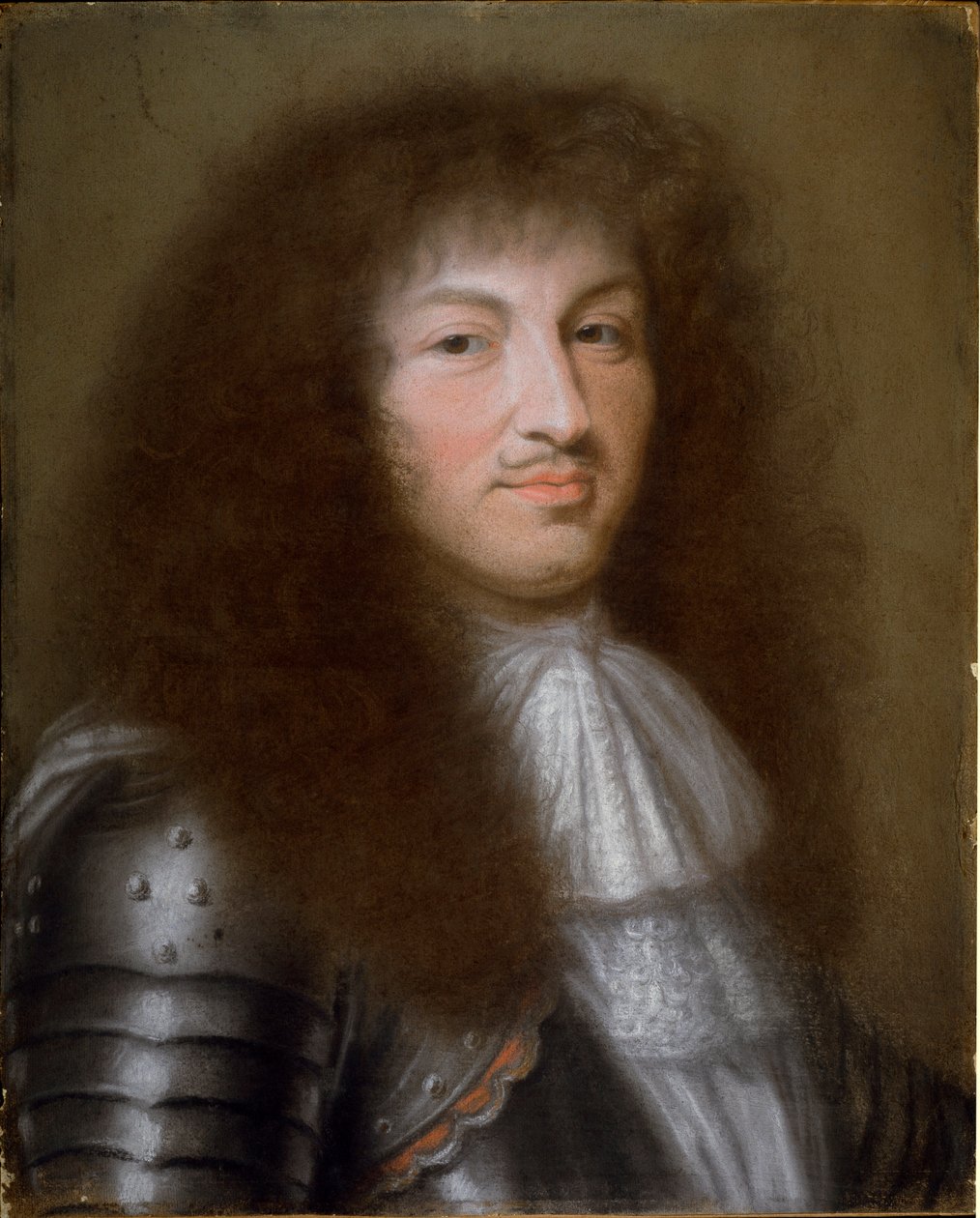 XIV. Lajos francia király portréja alkotó: Robert Nanteuil