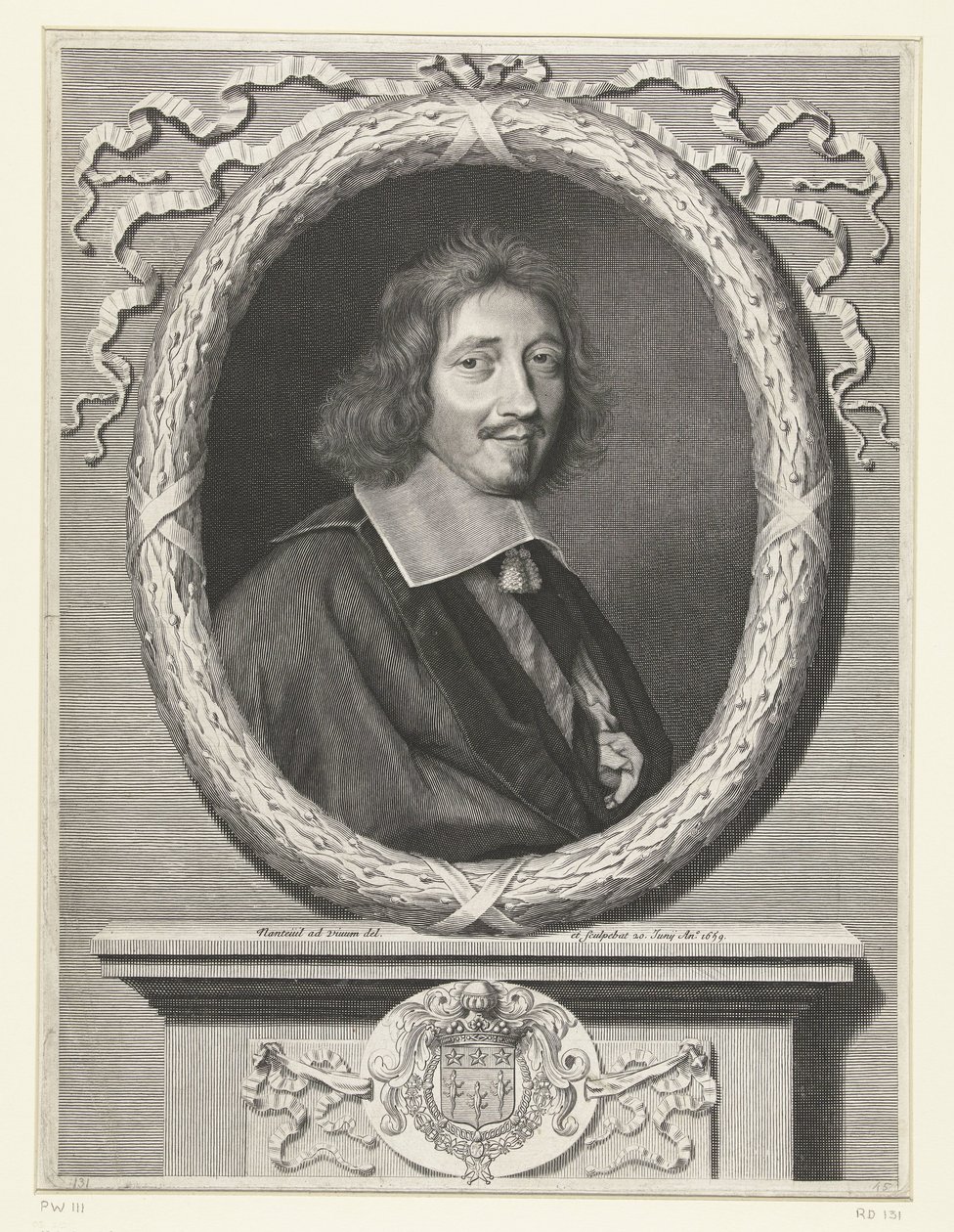Michel Le Tellier portréja alkotó: Robert Nanteuil