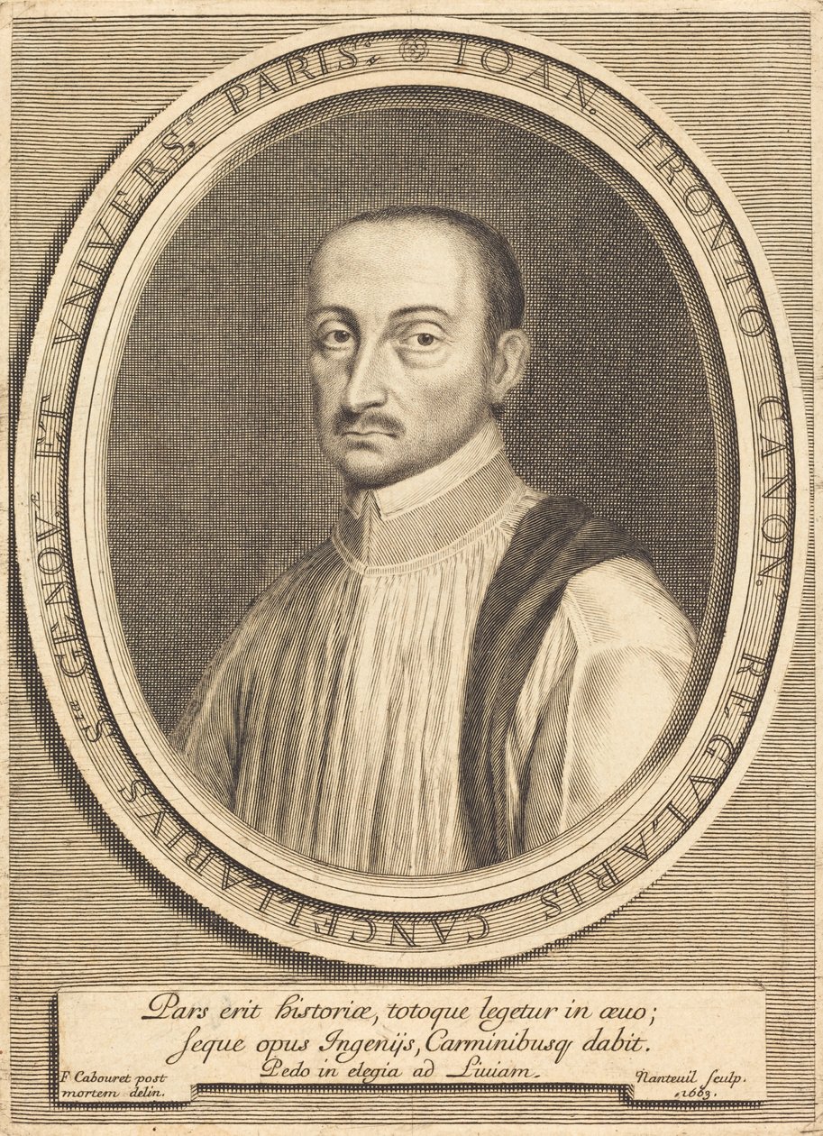 Jean Fronteau alkotó: Robert Nanteuil after F. Cabouret