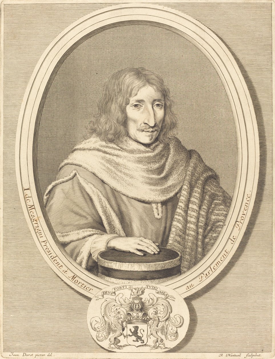 Jean de Mesgrigny alkotó: Robert Nanteuil after Jean Daret