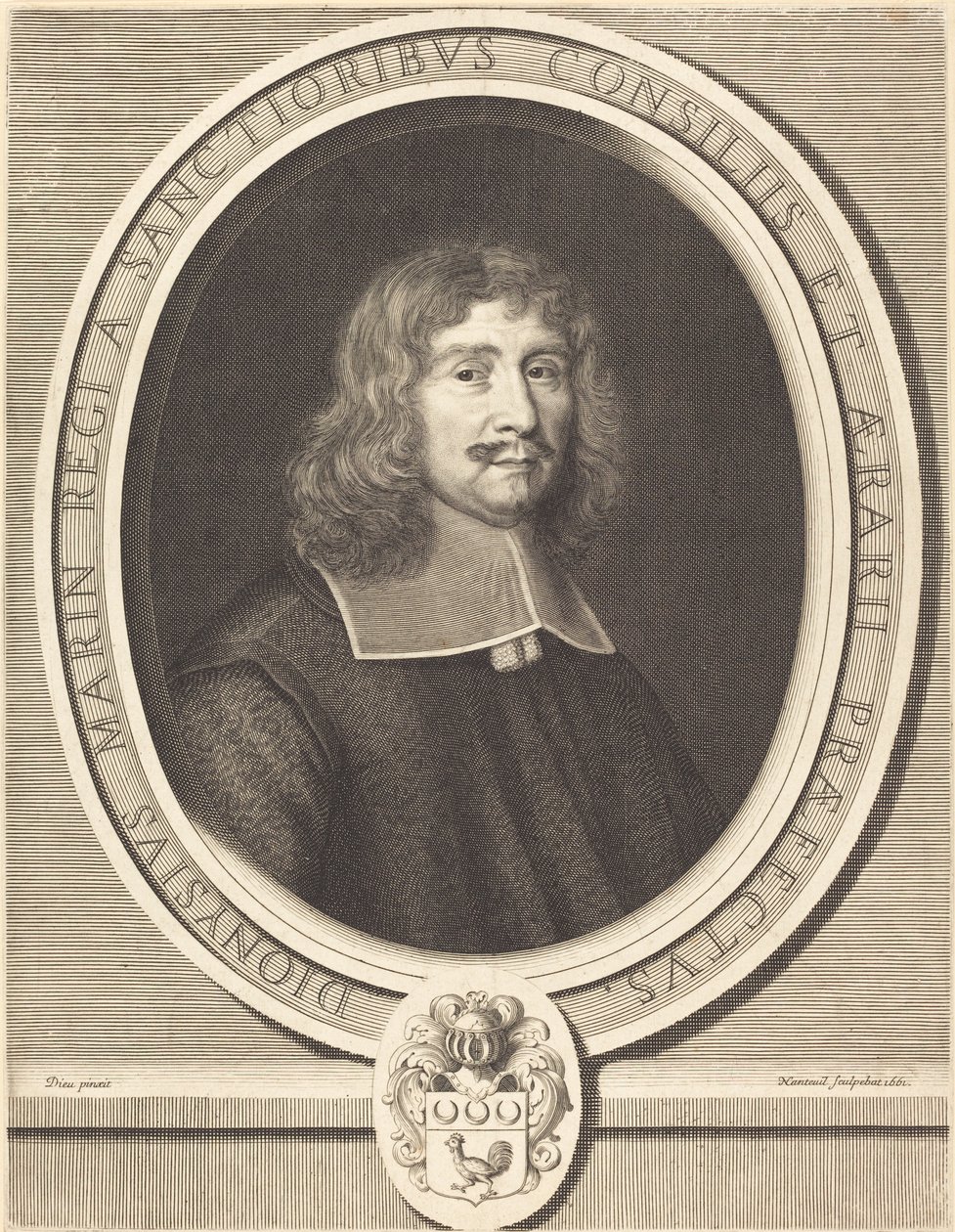 Denis Marin alkotó: Robert Nanteuil after Jean de Dieu