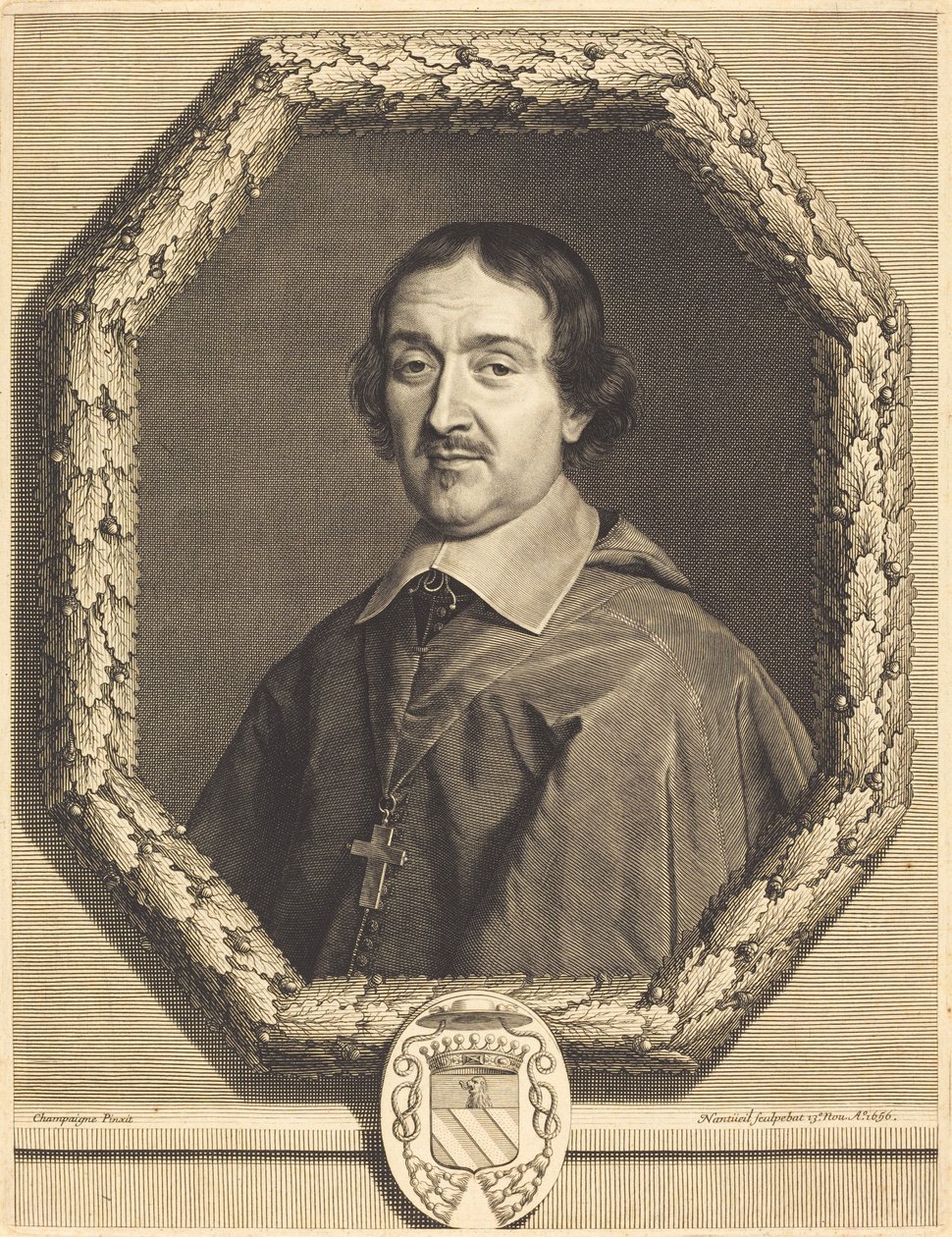 Francois Servian alkotó: Robert Nanteuil after Philippe de Champaigne