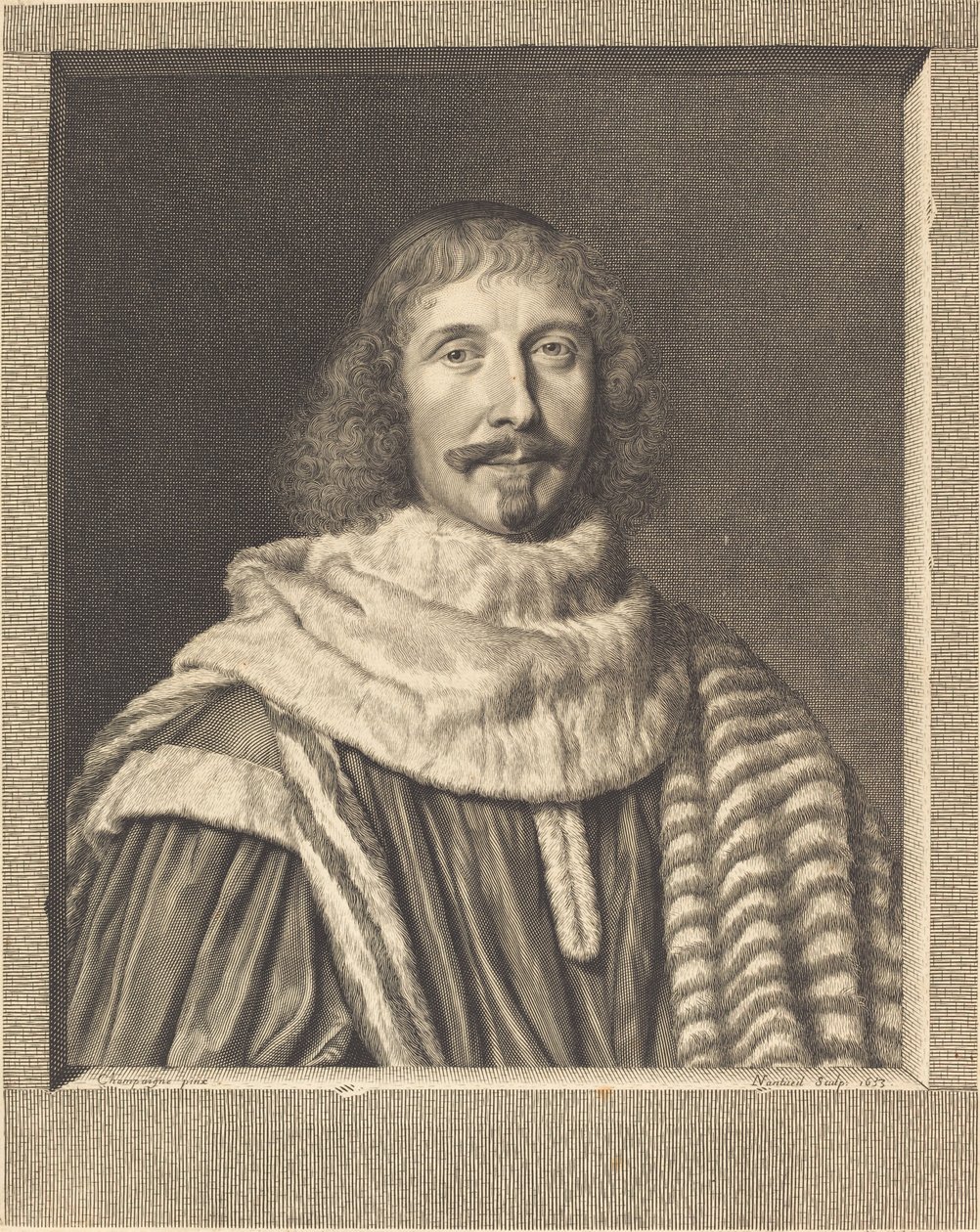 Pompone II de Bellievre alkotó: Robert Nanteuil after Philippe de Champaigne