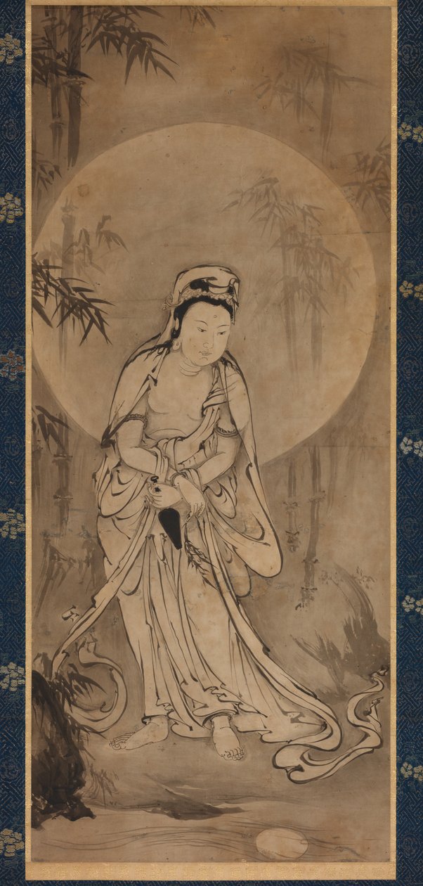 Fűz- és holdkannon (Yōryū Kannon) alkotó: Robert Osmond