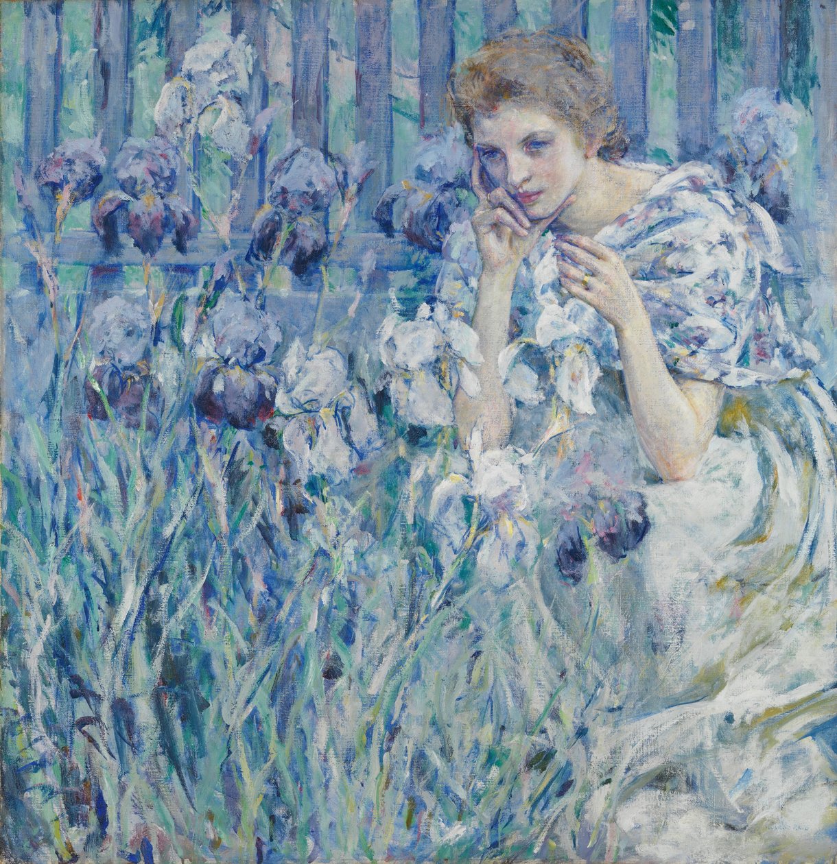 Fleur-de-lis, 1895-1900 körül alkotó: Robert Payton Reid