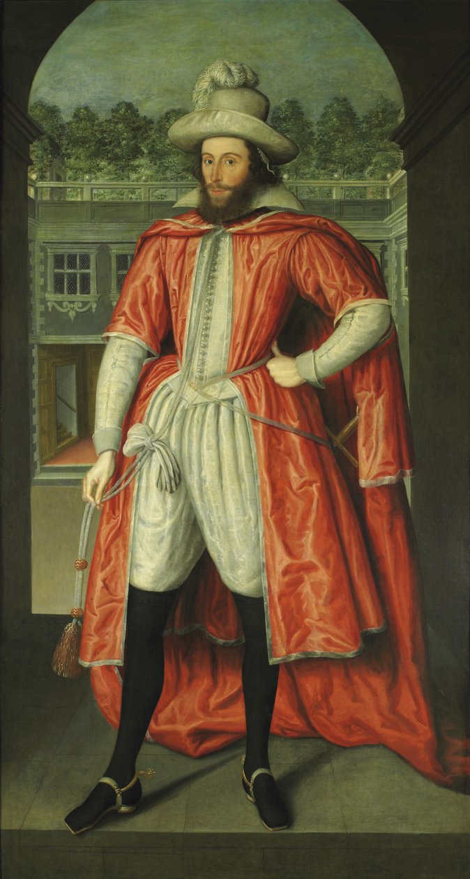 William Pope, Downe 1. grófja, 1573-1631 Bath lovagja, c. 1610 alkotó: Robert Peake the elder