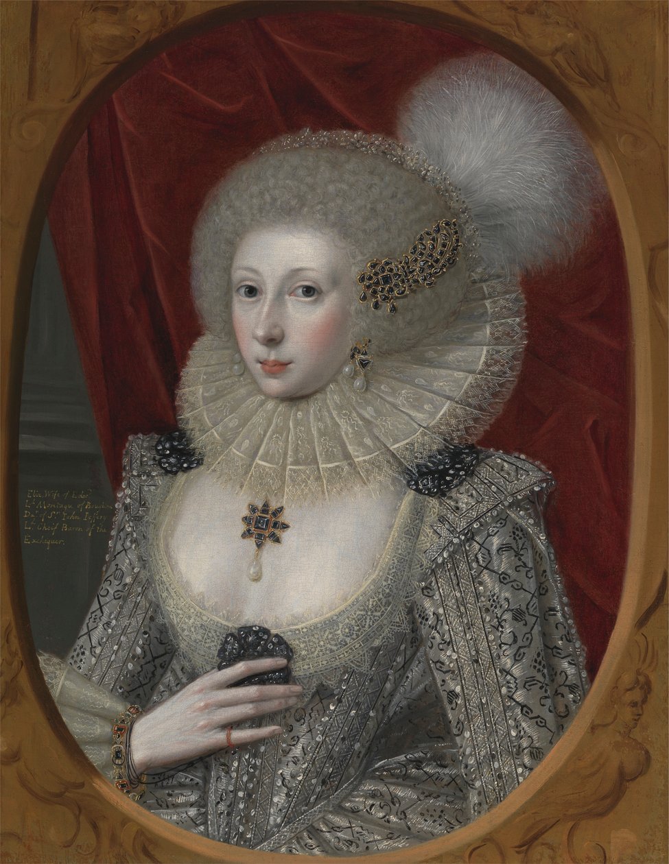 Női portré, valószínűleg Erzsébet pápa (kb. 1585; él 1624) alkotó: Robert Peake the elder