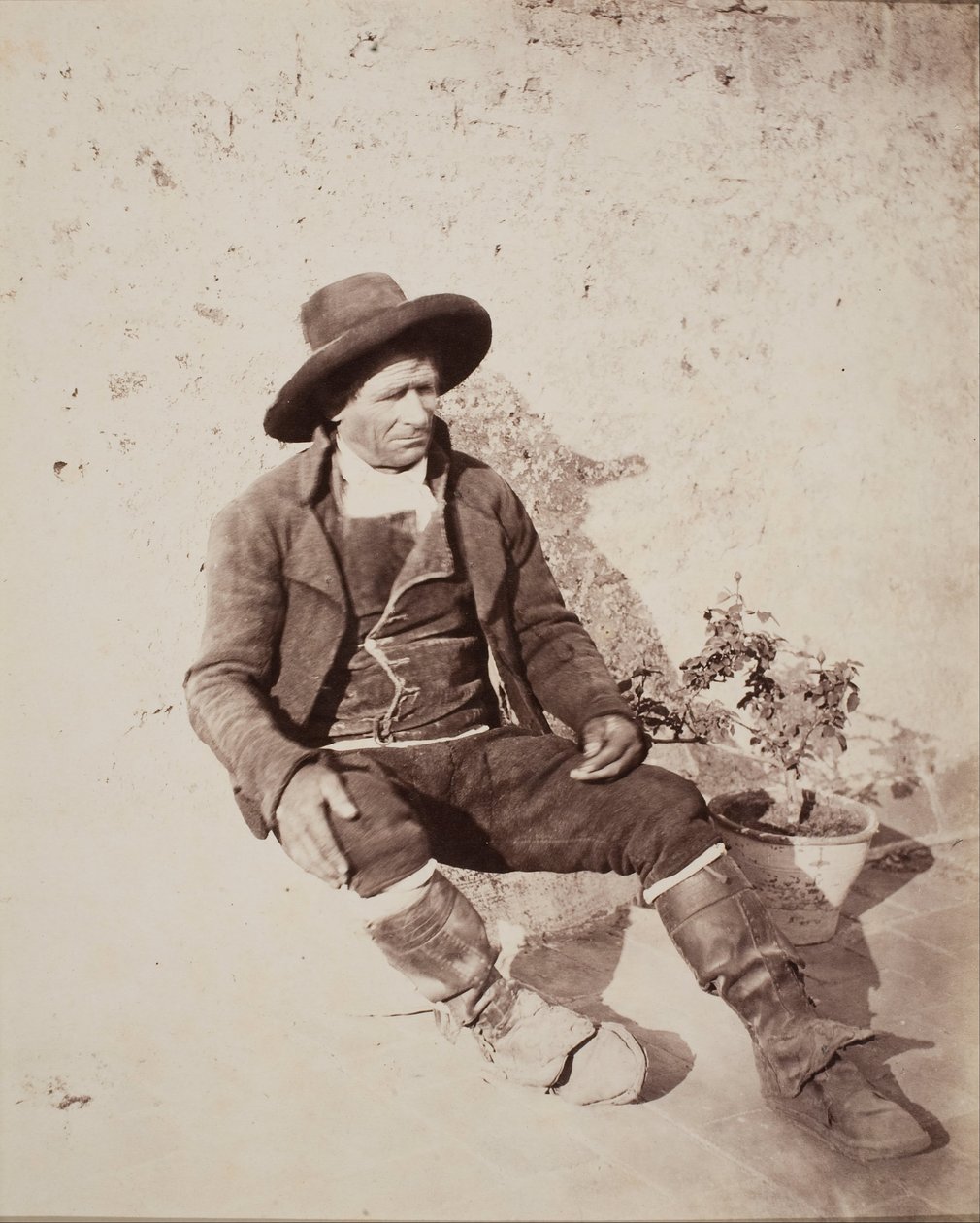 Öreg ember – andalúz gazda alkotó: Robert Peters Napper