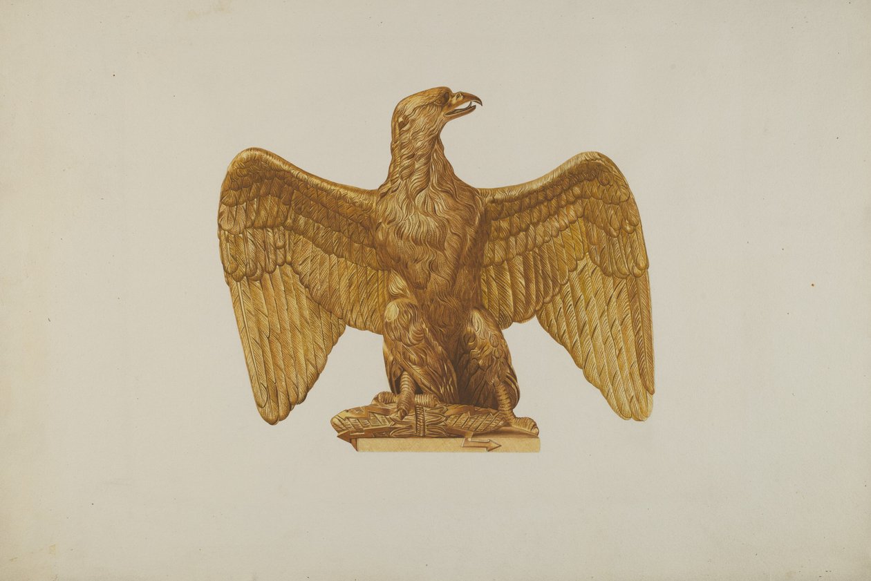 Építészeti dísz (Eagle) alkotó: Robert Pohle