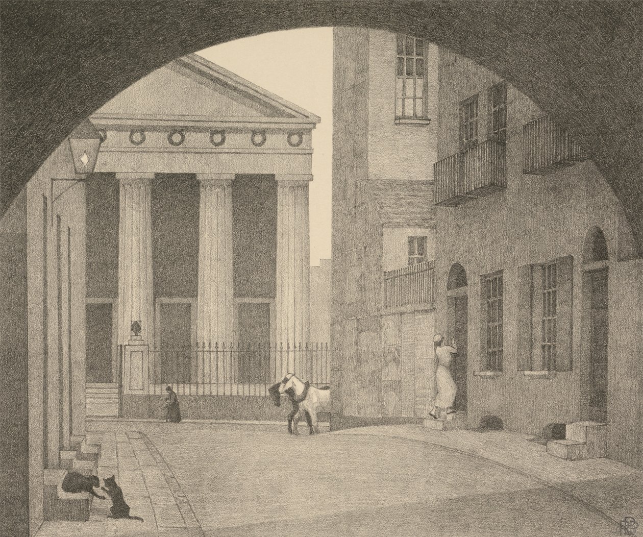 Egy londoni templom alkotó: Robert Polhill Bevan