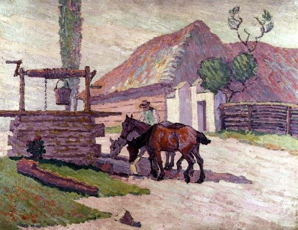 Lovak ivás alkotó: Robert Polhill Bevan