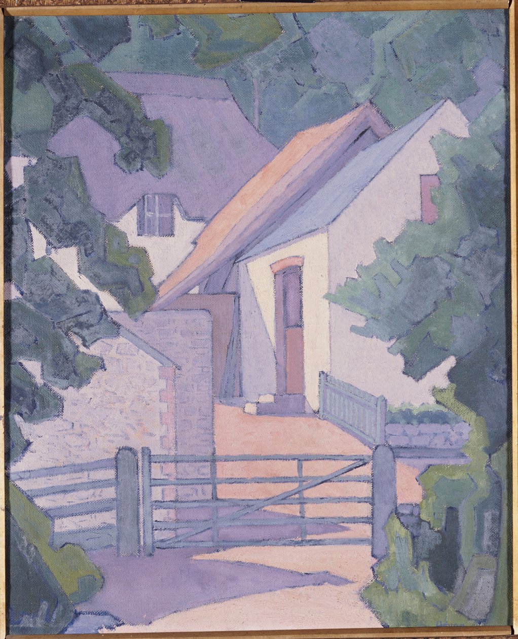 Morning, the South Downs, 1906 alkotó: Robert Polhill Bevan