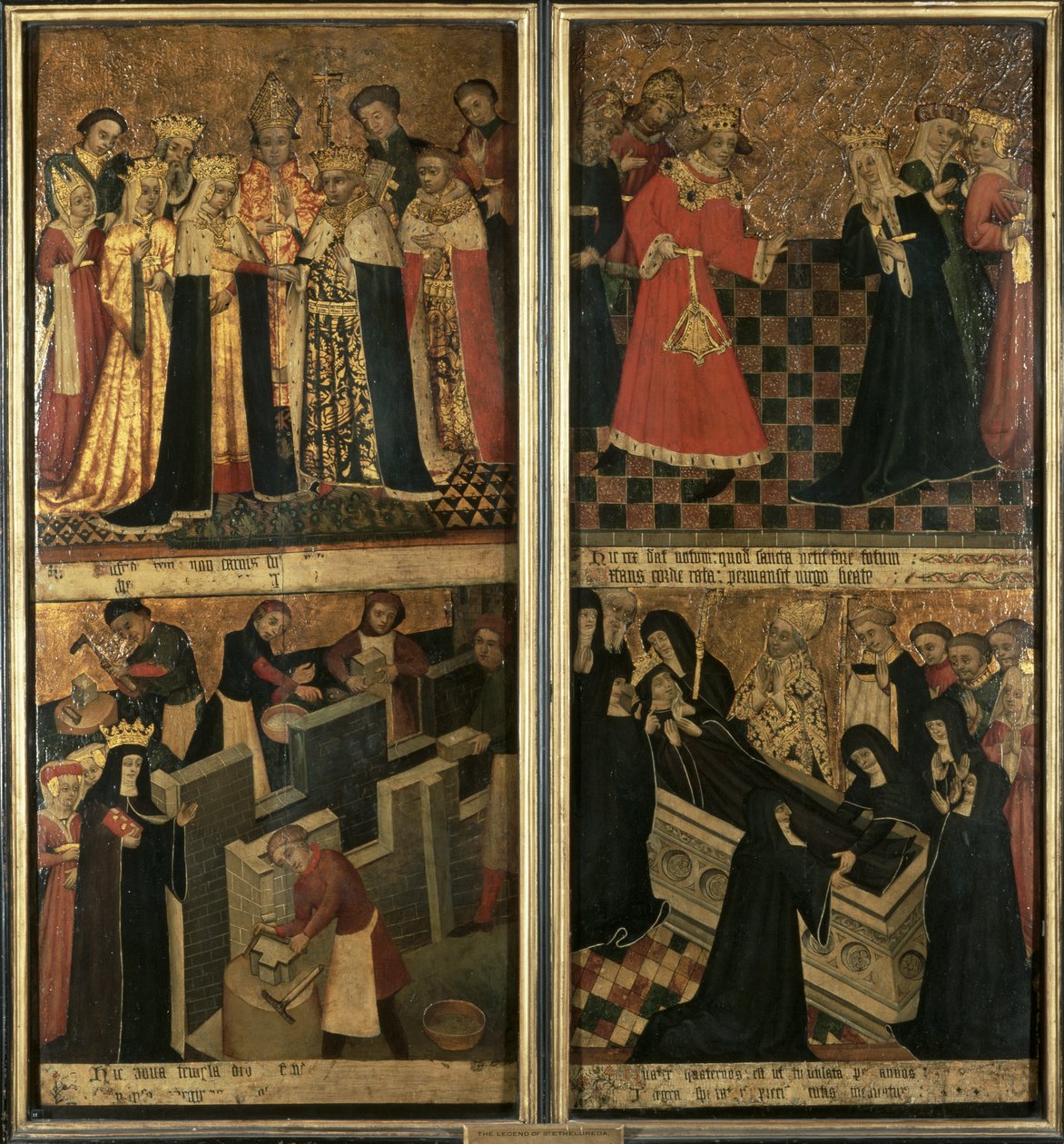 St. Etheldreda, Ely apátnője, 1455 körül (olaj, panel)St. Etheldreda, Ely apátnője, 1455 körül (olaj, panel) alkotó: Robert Pygot