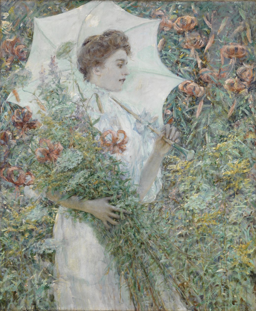 A fehér napernyő alkotó: Robert Reid