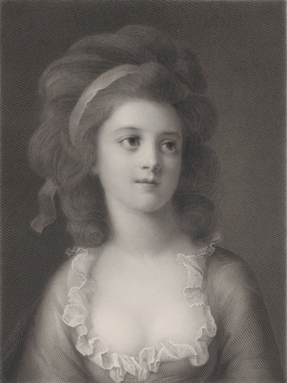 Sophie vagy Apollonia Helena Potocka félalakos portréja fiatal lányként, 1872 alkotó: Robert Reyher