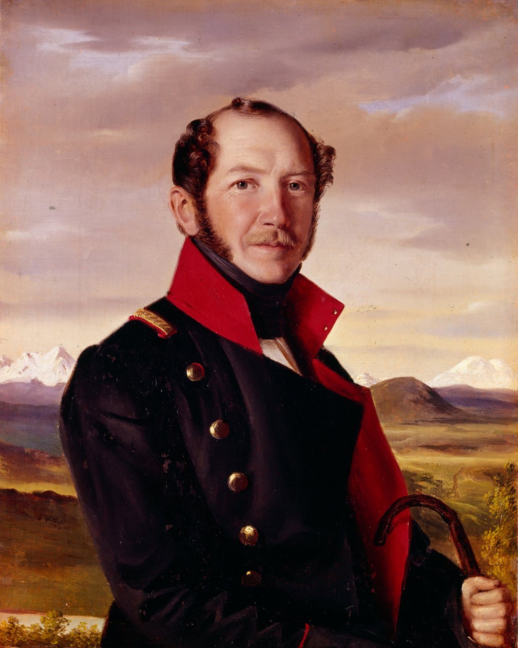 Nikolai Lorer a Kaukázusról, 1838 alkotó: Robert Schwede