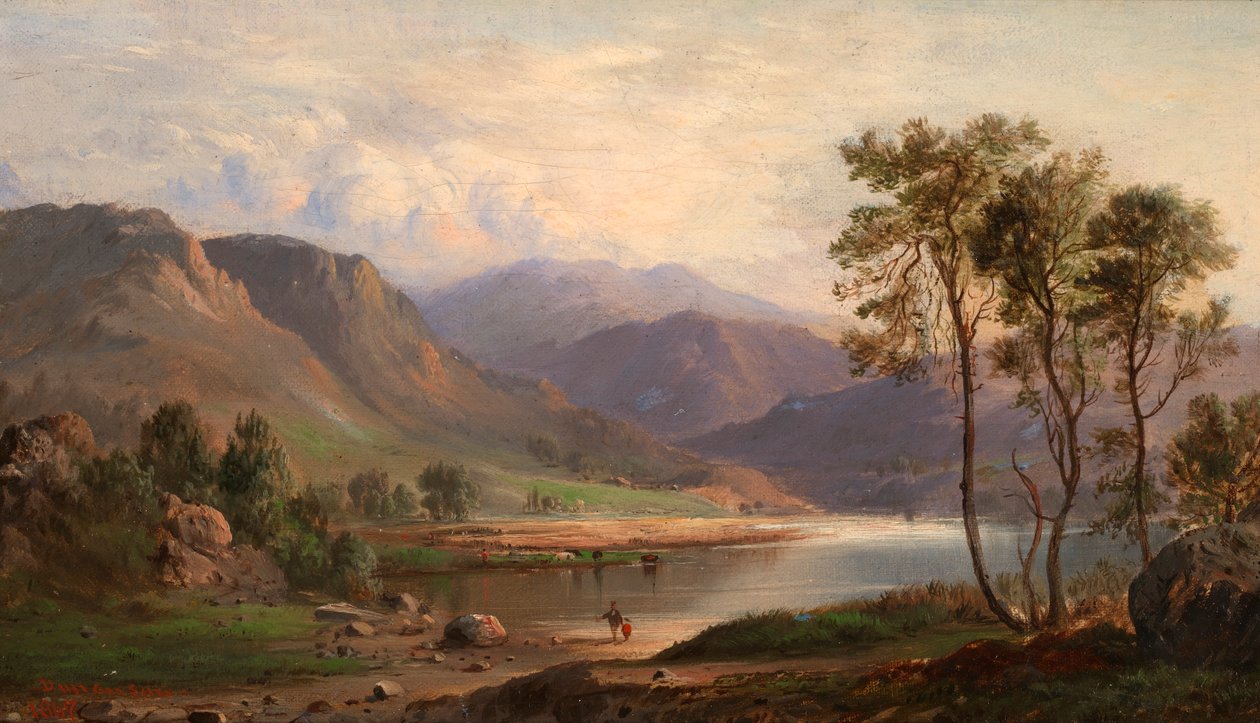 Loch Long, 1867. alkotó: Robert Seldon Duncanson