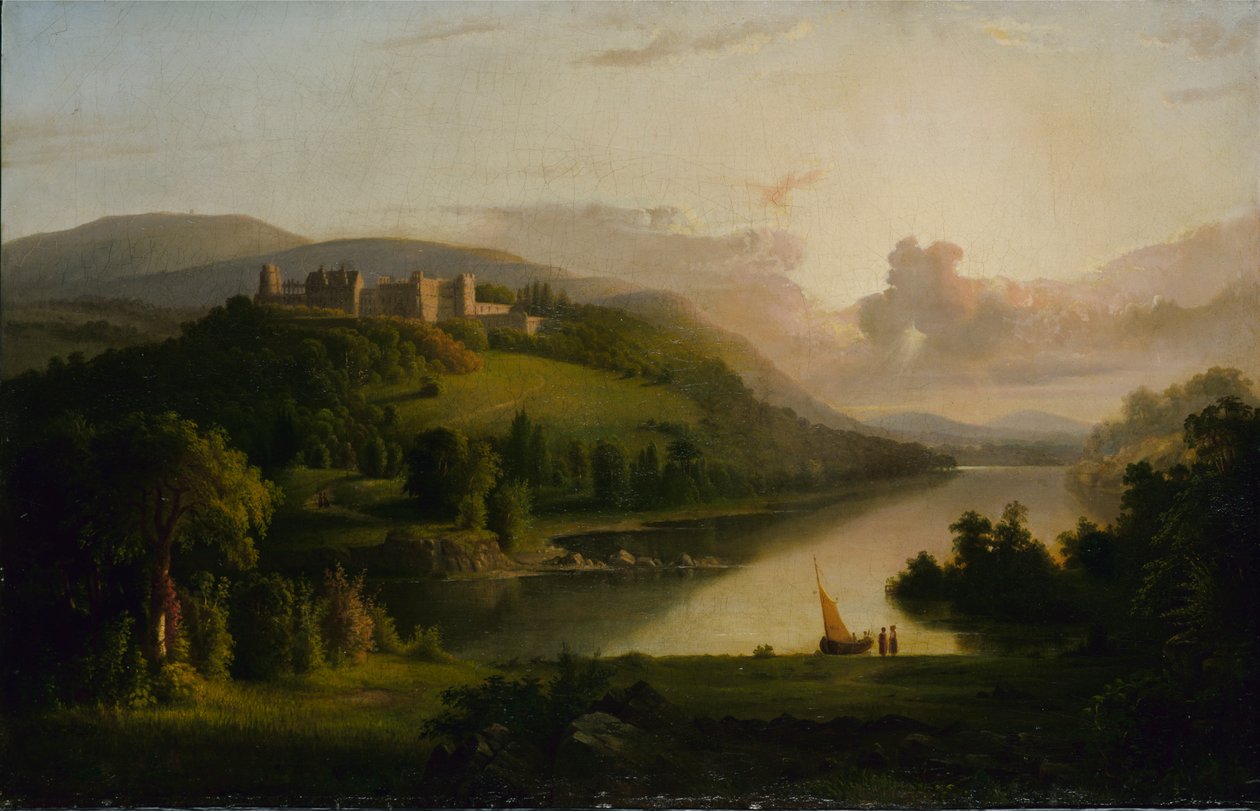Skót Felföld, kb. 1848-1852. alkotó: Robert Seldon Duncanson