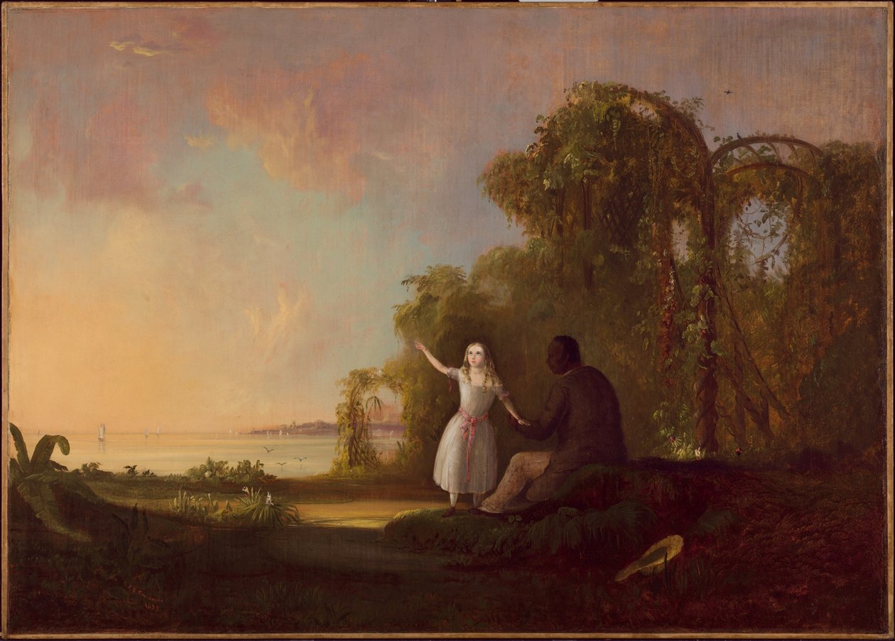 Tamás bácsi és a kis Éva alkotó: Robert Seldon Duncanson