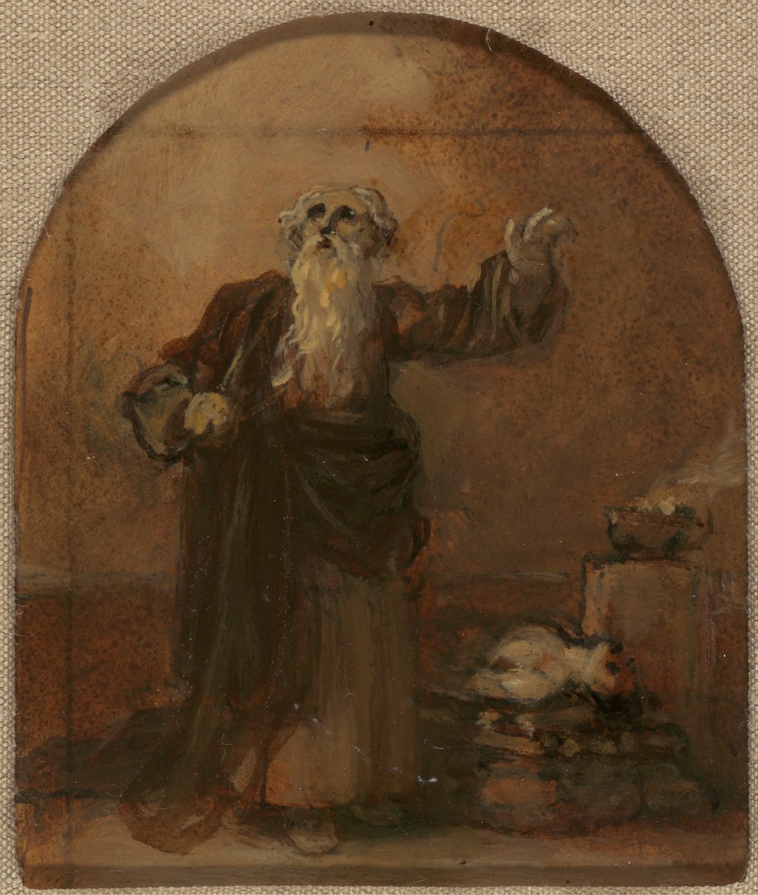 Ábrahám és Izsák alkotó: Robert Smirke
