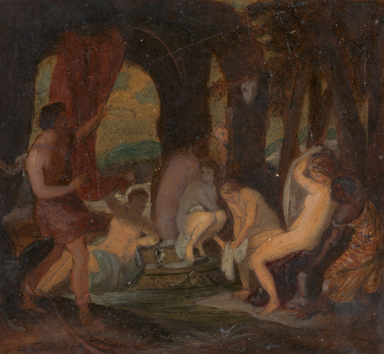 Diana és Actaeon alkotó: Robert Smirke