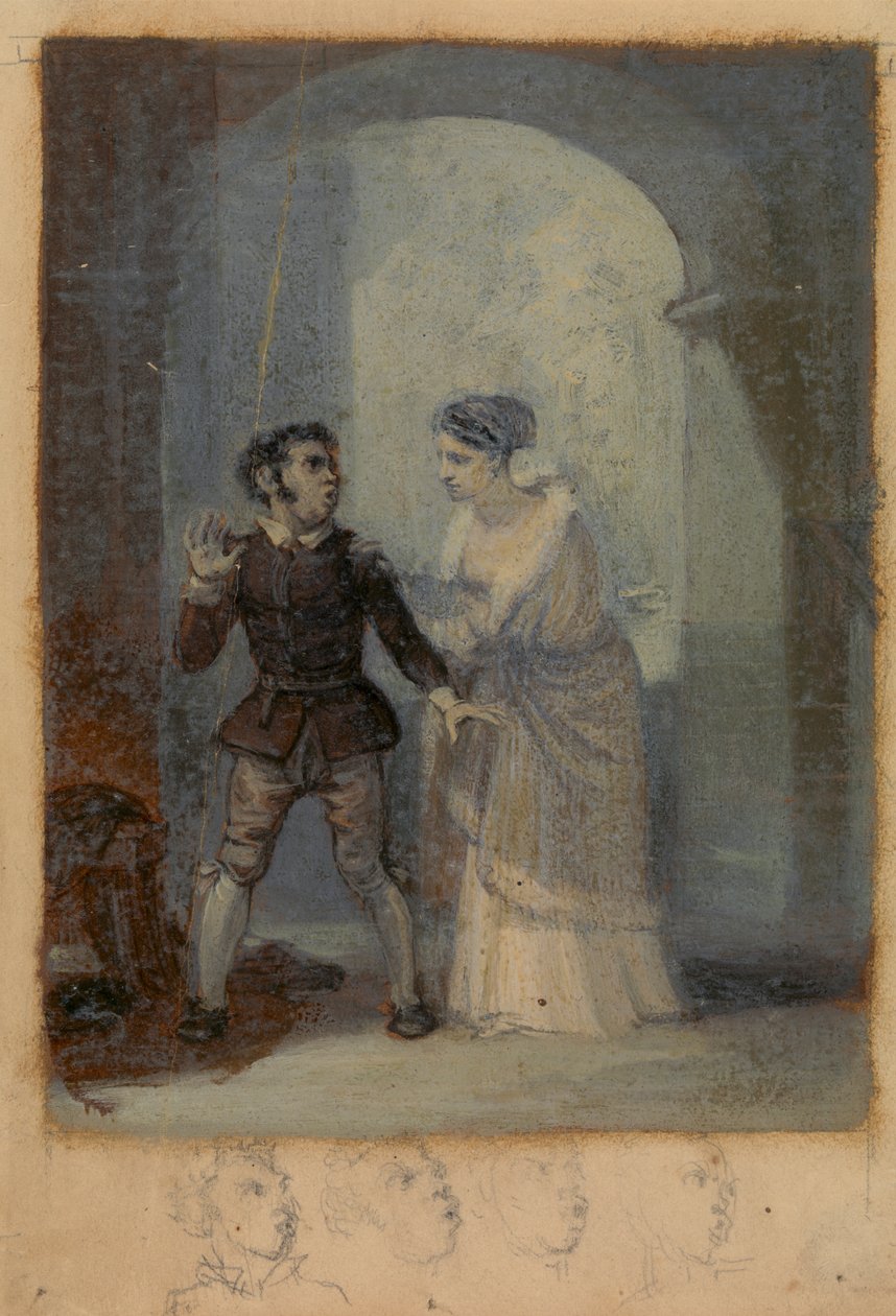 Katherina és Grumio alkotó: Robert Smirke