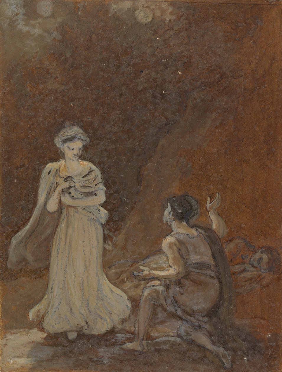 Lysander felébred, hogy lássa Helenát alkotó: Robert Smirke