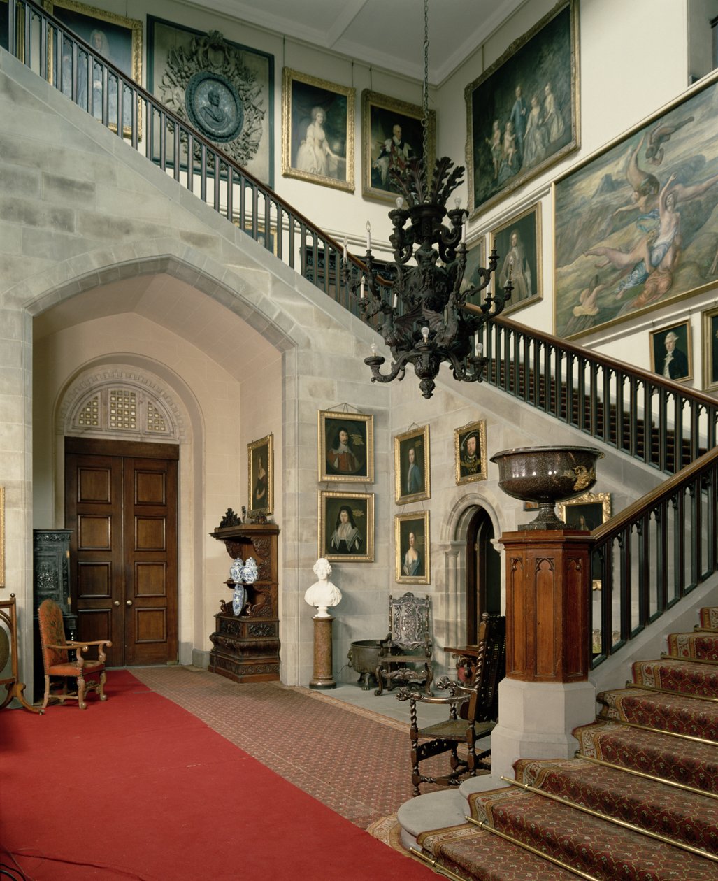 A Lépcsőház látképe, 1812-15 alkotó: Robert Smirke